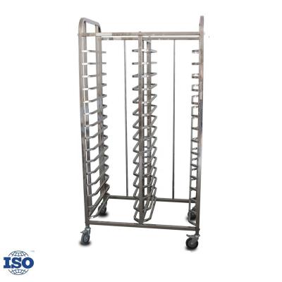 China Commercial 20 Tray Stainless Steel Bread Cooling Display / Bread Bakery Rack For Baking for sale