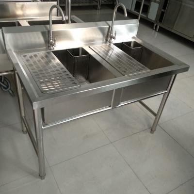 China SUS 201/304 Commercial Hotel Stainless Steel Sink for sale