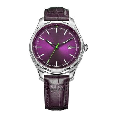 China Water Resistant Watches With Chinese Movement SL68 , Vintage Watches Women With Leather Strap for sale