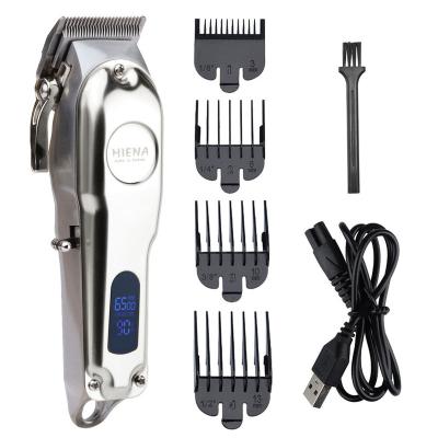 China Digital Display Best Hair Trimmer Professional Salon Hair Clippers Electric Hair Trimmer For Men for sale