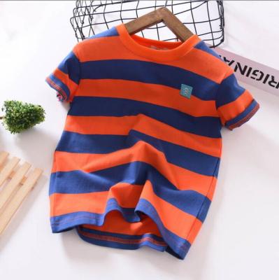 China 100% unisex cotton children kids t-shirt OEM short sleeve pure white anti-shrink plain custom logo for sale