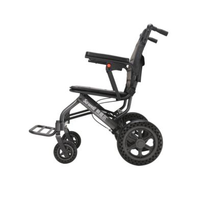 China Aluminum Alloy China Manufacturers Wheelchair Best Seller Manual Folding Commode Wheelchair To Buy Wheelchair for sale