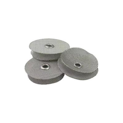 China Technique Welded Mesh TIG Ceramic Cups Multilayer SS Wire Mesh Filter Disc Screen Pack for sale