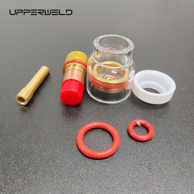 China Stubby Gas Lens WP17 18 26 3.2mm Glass Kit for Wp17/18/26 Tig Welding Supplies and Parts for sale