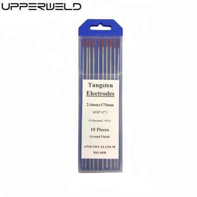 Chine 2.4mm*175mm WT20 électrodes de tungstène pour la torche de soudage TIG à vendre