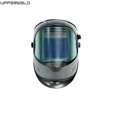 China Gran pantalla de visualización Casco de soldadura de oscurecimiento automático para soldador TIG MIG OEM personalizado en venta