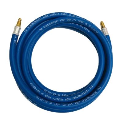 China Tig Saldado manguera de refrigeración por agua del cable de potencia superior Tig antorcha con manguera azul en 9 * 0D13 en venta