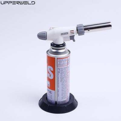 China White Heating Torch Cassette Butane Gas Torch for Outdoor BBQ Flame Gun Sale for sale