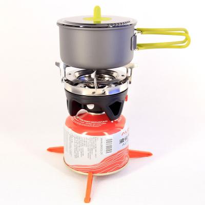 中国 キャンプポットとパン 野餐用のガスストーブ 熱収集器 炊飯器 風力抵抗 販売のため