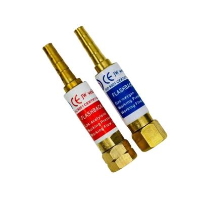 China High Temperature Oxy-Fuel Oxygen Acetylene Flashback Arrestor for Pressure Regulator for sale