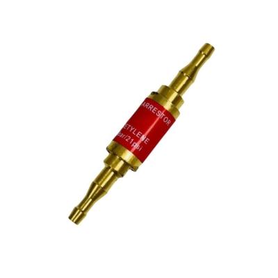 China Oxygen Acetyleen Flashback Arrestor Snij Adapter Voor Drukregulator Te koop