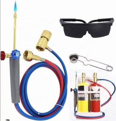 China Oxygen MAPP Torch Kit voor solderen en brazen Temperatuur tot 3550C Draagbaar ontwerp Te koop