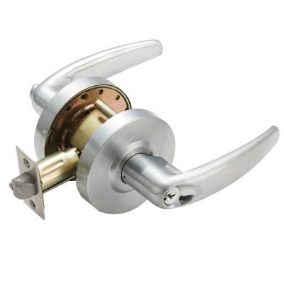 China Modern American Commercial Leverset Market Door Tubular Door Handle Lock Cylindrical ANSI Grade 2 for sale