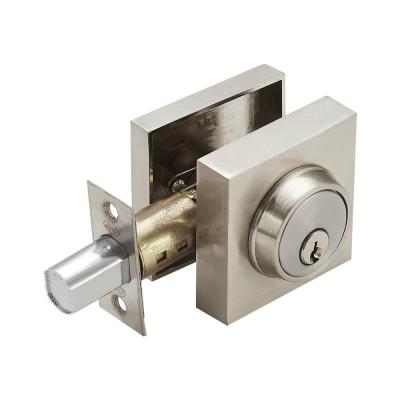 China High Quality Durable High Security Door Knob Lock Same Keyed And Single Cylinder Deadbolt Double Cylinder Deadbolt Locks for sale