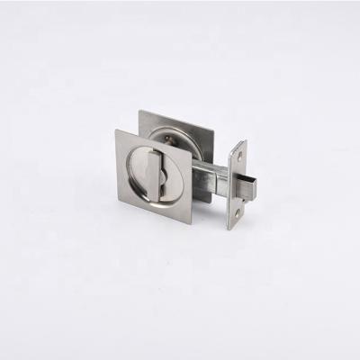 China Bathroom/passage sliding door lock stainless steel turn konb door hook lock for toilet door for sale