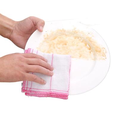 China Sustainable Microfiber Cleaning Cloth Wash Edge OEM Gsm Item Feature Weight Material Origin Overlock Size for sale