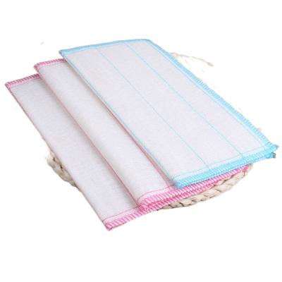 China Sustainable Microfiber Cleaning Cloth Wash Edge OEM Gsm Item Feature Weight Material Origin Overlock Size for sale