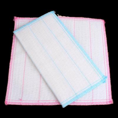 China Sustainable 30 PCS Soft Lint Free Coconut Shell Washing Towel Cleaning Cloth Not Contaminated Oil Strong Water Absorbent Dish Cloth Rag Mop for sale