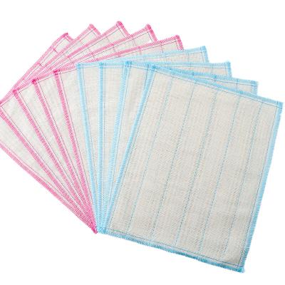 China Sustainable Microfiber Cleaning Cloth Wash Edge OEM Gsm Item Feature Weight Material Origin Overlock Size for sale