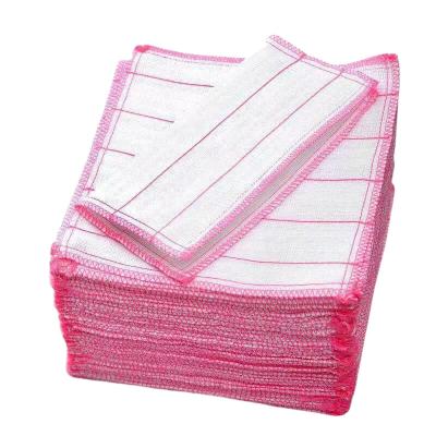 China Sustainable Microfiber Cleaning Cloth Wash Edge OEM Gsm Item Feature Weight Material Origin Overlock Size for sale