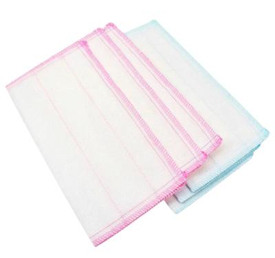 China Sustainable Microfiber Cleaning Cloth Wash Edge OEM Gsm Item Feature Weight Material Origin Overlock Size for sale