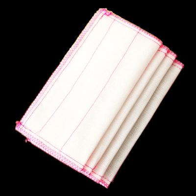 China Sustainable Microfiber Cleaning Cloth Wash Edge OEM Gsm Item Feature Weight Material Origin Overlock Size for sale