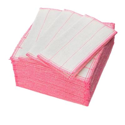 China Sustainable Microfiber Cleaning Cloth Wash Edge OEM Gsm Item Feature Weight Material Origin Overlock Size for sale