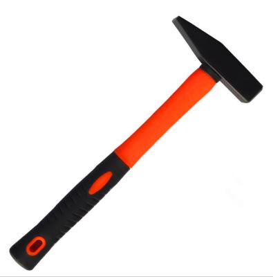 China Machinist hammer(XL-0112) with double colors rubber handle and durable powder surface for sale