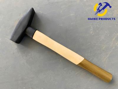 China 300G Size Forged Steel Machinist Hammer With Yellow Color Wooden Handle (XL0103-YELLOW) for sale