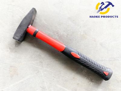 China Safer No Deformation And Durable C1045 Forged Carbon Steel Machinist Hammer With Plastic Handle for sale