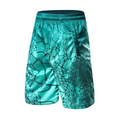 China Antibacterial quick dry mesh fabric, zipper pocket street basketball pants, beach casual pants for sale