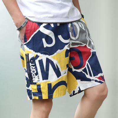 China Breathable Digital Printed Breathable Quick Dry Casual Sports Beach Pants for sale