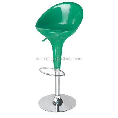 China Regular high quality ABS plastic swivel barstool bar chair for sale