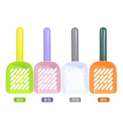 China Sustainable New Compact Color Cat Litter Scoop Cat Litter Strainer Scoop Pet Cleaning Product Cat Cleaning for sale