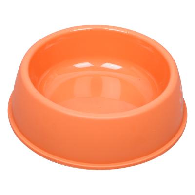 China Wholesale Sustainable Pet Round Bowls For Cats And Dogs Feeding Eco-Friendly Plastic Cat Food Bowl Dog Bowl for sale