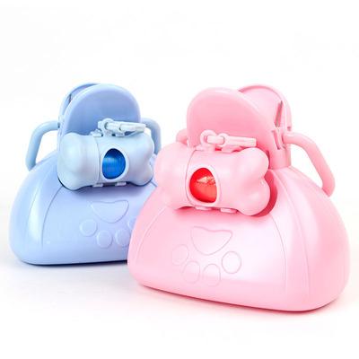 China Wholesale Price Macaron Dog Color Dog Poop Bag Plastic Viable Poop Bag Dispenser Portable Pet Poop Harvester for sale