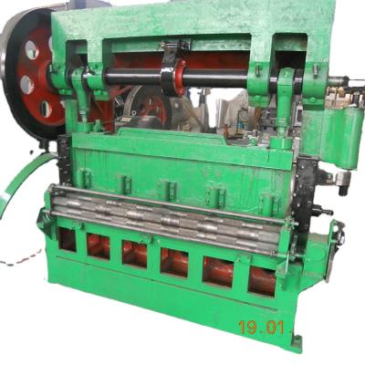 China Heavy Working Expanded Metal Wire Mesh Machine Simple Structure And Easy Installation Speed ​​Stainless Steel High Expanded Plate Machine for sale