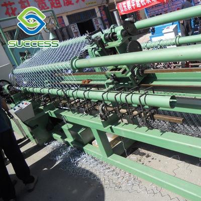 China Servo Motor Control Speed ​​Maker Chain Link Fence Machine for sale