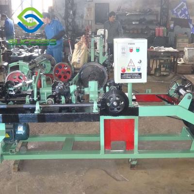 China Hot Dipped Galvanized Fully Automatic Wire Barbed Wire Machine Prices for sale