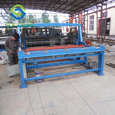 China Easy To Operate Full Auto Hydraulic Crimped Wire Mesh Weaving Machine Equipment for sale