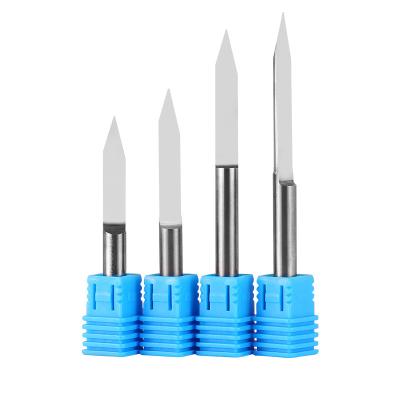 China Wooden Flat Bottom Engraving Binary Pattern Router Bit Acrylic Carving for sale