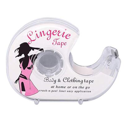 China Hot Selling SHINY Hot Selling Adhesive Invisible Double-Stick Invisible Tape Body Tape Double Sided Lingerie Tape for sale