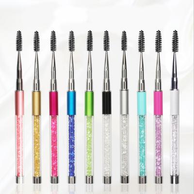 China High Quality Plastic Crystal Mascara Wand Packaging With Mascara Brush In Bags for sale