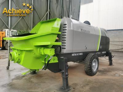 China Used Concrete Trailer Pumps ZOOMLION HBT80.16.174RSU  7540kg for sale