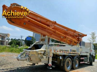 China 37 Mini  Concrete Pump Used / Diesel Concrete Mixer Pump ZOOMLION 38X-5RZ for sale