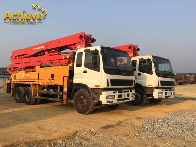 중국 M36-4Z PUTZMEISTER 중고 펌프 콘크리트 트럭 ISUZU 유로 3 판매용