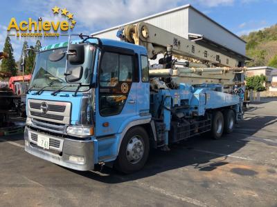 China Used Concrete Pump Truck Kyokuto PY120-33 With 33M Boom zu verkaufen