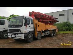 ACHIEVE YARD FOR CONCRETE PUMP