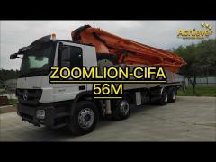 ZOOMLION-CIFA 56 meter ready for delivery