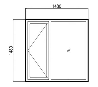 China Hot Selling Heat Insulation 60 Series Weatherproof Weatherproof Casement Close Latest Design Windows for sale